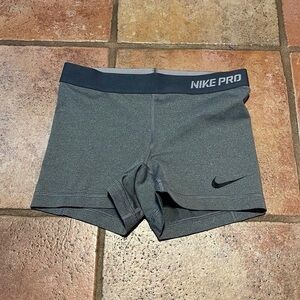 Nike pro spandex shorts
